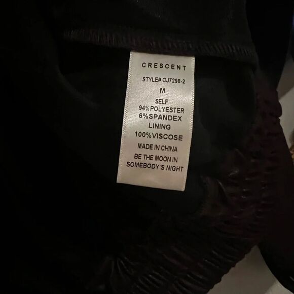 CRESCENT Jada Vegan
Leather Utility Jacket BROWN medium nwt oversized - Picture 5 of 9